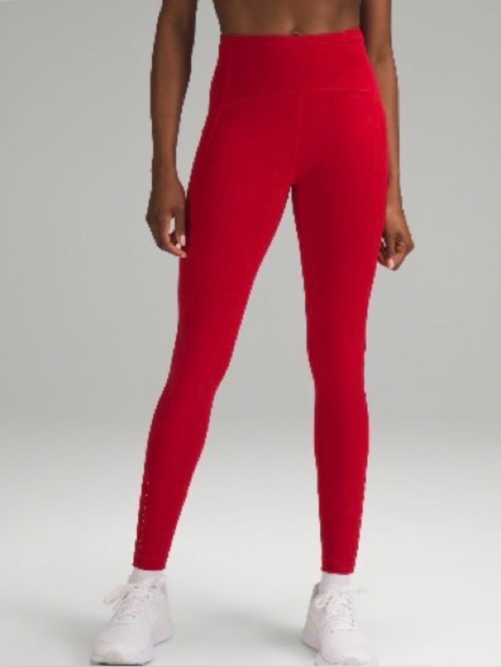 Lululemon High-Waist Red Leggings 28” size 16